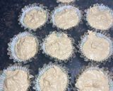 A picture of step 5 of Vanilla cupcake.