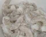 Hình bước làm 1 của món Mì ý tôm xào măng tây và mướp