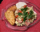 Foto del paso 7 de la receta: Filetes de Pescado con Pasta al Limón y cilantro