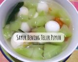 Foto langkah ke 3 dari resep Sayur Bening Telur Puyuh ala Didi.