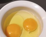 A picture of step 1 of Scrambled Eggs.