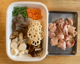 Foto del paso 2 de la receta: Verduras y pollo cocidos (Nishime, 煮しめ) comida japonesa