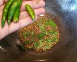 A picture of step 2 of Tomato Thokku.