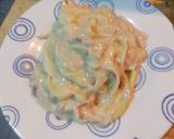 Foto del paso 4 de la receta: Pastas de zucchini con pollo en salsa bechamel 🍝🥒🍗