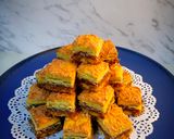 Gambar langkah 6 resipi Tart Nenas Cheese Bar.