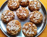A picture of step 4 of Puffed Rice Jaggery Tikki.