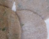 A picture of step 8 of Hasawi Kibbeh (Hasawi-Style Wheat Dumplings).