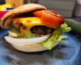 รูปขั้นตอนการทำที่ 6 ของ Cheese burger