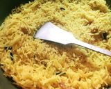 A picture of step 7 of Plain Pulao.