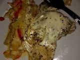 Filet de merluza con queso