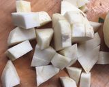 Zellerkrémleves recept fázis 2 fotója