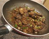 A picture of step 8 of Chicken Liver Adobo.