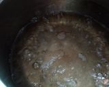 A picture of step 4 of Besan Halwa.