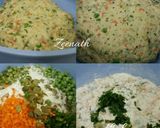 A picture of step 4 of Tawa Mixed Veggie Naan.