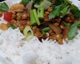 A picture of step 7 of Spicy Lentils with Rice.
