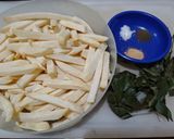 Foto langkah ke 1 dari resep French Fries Daun Kari.