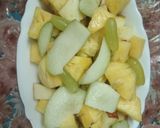 A picture of step 3 of Mixed Fruit Mint Salad.