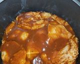 A picture of step 2 of Queso Chicken & Orzo.