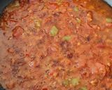 A picture of step 4 of Idli Shakshuka (Leftover Dosa batter).