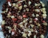 A picture of step 4 of Black Chana Chaat.