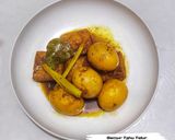 Foto langkah ke 5 dari resep Semur Tahu Telur khas Betawi.