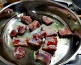 Foto del paso 1 de la receta: Arroz caldoso con Costillas, Morcilla y Guisantes