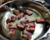 Foto del paso 1 de la receta: Arroz caldoso con Costillas, Morcilla y Guisantes