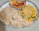 A picture of step 5 of Creamy corn rice bowl.