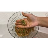 A picture of step 11 of Litti Chokha.