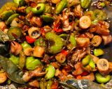 Foto langkah ke 6 dari resep Sambal Cumi Pete.