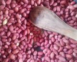 A picture of step 2 of Peanut sauce and matoke.