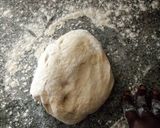 A picture of step 11 of Mini cheeseless pizza.