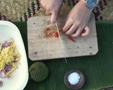 Foto langkah ke 8 dari resep Cacapan Hampalam Limau Kuit Garih Haruan.