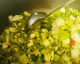 #दाल सब्ज़ियाँ फैंसी खिचड़ी (साथ दाल ब्रेड) रेसिपी चरण 7 फोटो