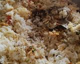 A picture of step 3 of Tomato methi rice.
