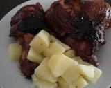 Foto del paso 3 de la receta: Pollo a la panceta con azúcar negra en 2 pasos