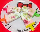 Foto del paso 3 de la receta: Paletas Heladas marmoleadas con frutas