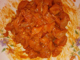 صدر الدجاج متبل