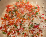 A picture of step 3 of Picadillo.