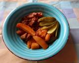 Vörösboros paprikás burgonya tarjával recept lépés 4 foto