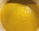 A picture of step 6 of Butternut squash soup (tekvicová polievka).