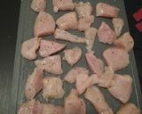Csirkemell falatok recept fázis 2 fotója