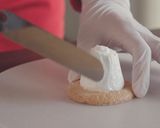 A picture of step 16 of Pumpkin Mont Blanc Cake (Squash Cake).