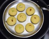 A picture of step 5 of Besan Nankhatai.
