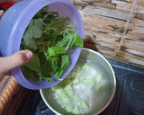 Foto langkah ke 3 dari resep Sayur Bayam Labu Kelor.