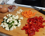 Foto del paso 1 de la receta: Tortilla de espinacas...y más