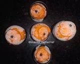 A picture of step 5 of Stuffed Mango kulfi.