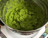 A picture of step 4 of Coriander Coconut Chutney (Karnataka Special Coconut Chutney).