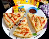 મસાલા મેગી પીઝા ઢોકળા (Masala Maggi Pizza Dhokla Recipe In Gujarati) રેસીપી સ્ટેપ12ફોટો
