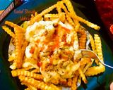 A picture of step 5 of Mac fries.